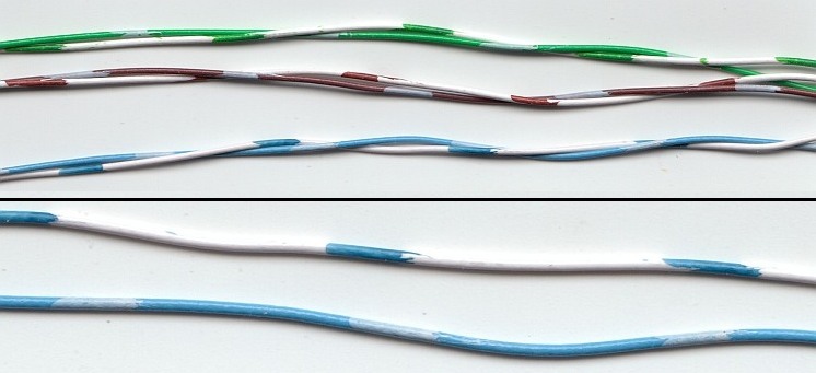 Decoding Brown, Blue, Green Stripe Wires - What Are These?